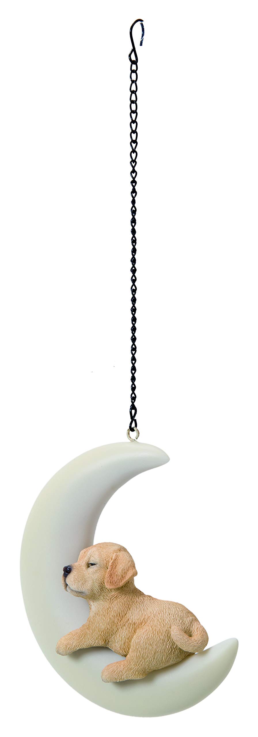 Vivid Arts - Hanging Moon Golden Labrador Wedding Decoration (HPP-M50-G)
