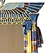 Design Toscano Egyptian Snake Diety Wadjet Wall Sculpture Mirror with Cobra Candle Holders, 24 inches tall, Cast Stone Resin, Full Color Paint