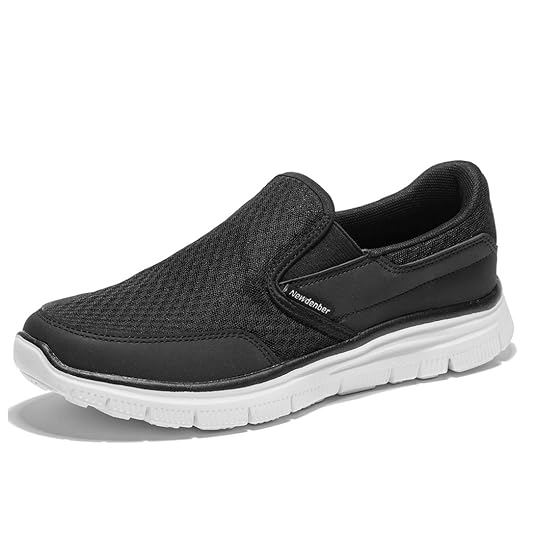 NewDenBer NDB Herren Leichtes Slip On Sneaker Sportschuhe Laufschuhe