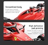 CMJ RC Cars Ferrari F1-75 1:12 Scale RC Car 2.4GHz 8.2kmh Red view 8