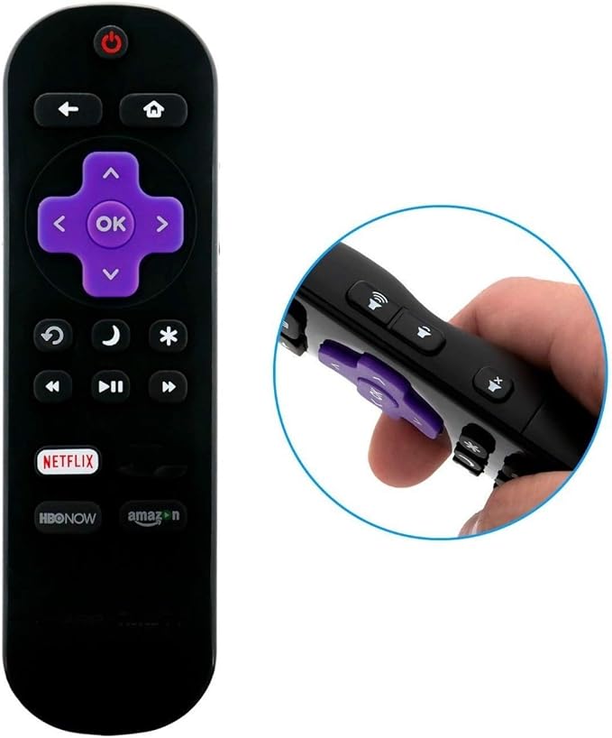 Basic Replacement Remote for Insignia Fire TV Edition TVs. Without