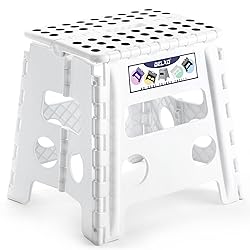 Delxo 13" Folding Step Stool for Kids and