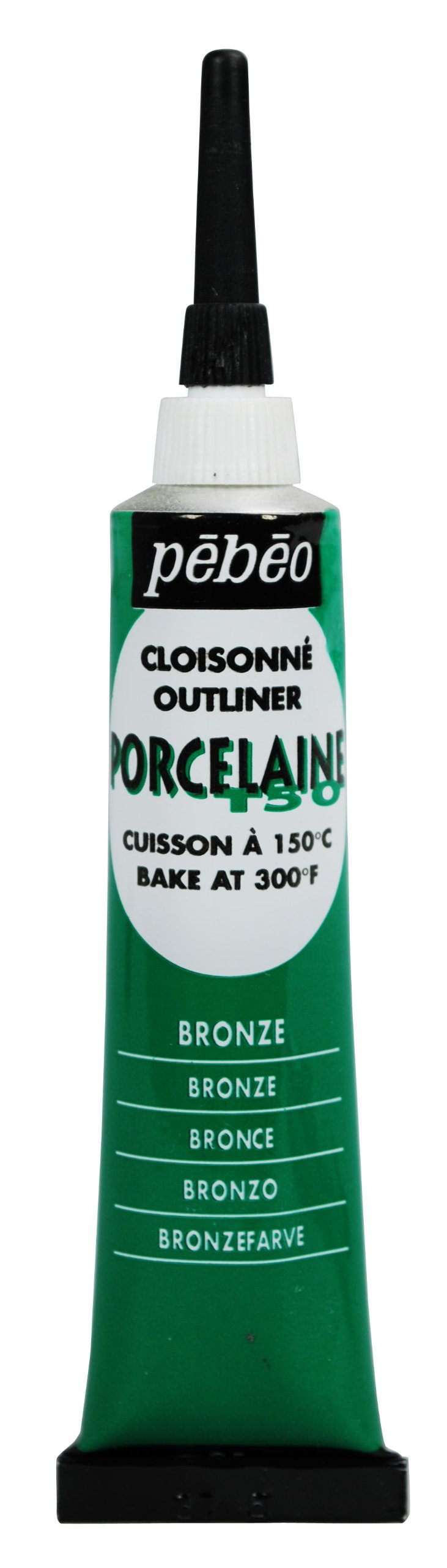Pebeo 20ml Porcelaine 150 China Paint Cloisonne 20ml - Bronze Green,Bronze Green, 036-005