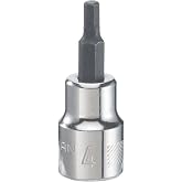 CRAFTSMAN Hex Bit Metric Driver Socket, 3/8-in. Drive, 4mm (CMMT42674)