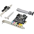 LAUGHERER PCIe 7.1 Channel Sound Card CM8828 CM9882A SPDIF Bracket