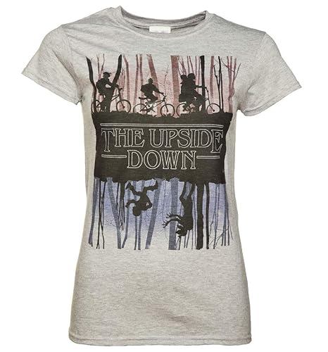 Upside Down T Shirt Frauen Stranger Things