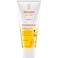 WELEDA Calendula Baby Cream - Protects Sensitive Baby Skin Against Soreness - The Ideal Care for The Diaper Area - Cares Gently & soothes Skin - Promotes Skin Regeneration - 75 ml