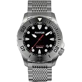 Pantor Seahorse 1000M Automatic Diver Watches for Men, 45mm Large Dive Watch