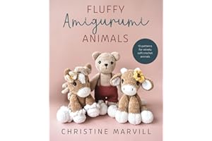 Fluffy Amigurumi Animals: 10 Patterns for Velvety Soft Crochet Animals