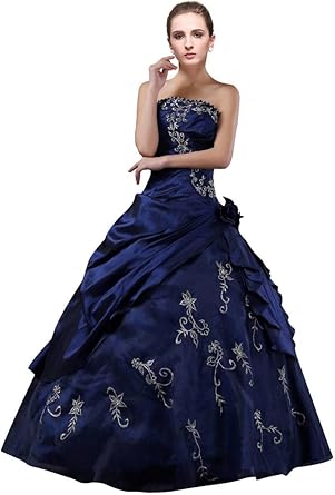 taffeta prom dress