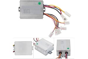 ZDETGU 12V 500W Brushed DC Motor Speed Controller for Electric Scooters and - Aluminum Construction