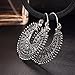 New Hollow Out Vintage Tibetan Silver Earring Hoop Dangle Earring for Women Fashion Jewelry CXY Multicolor one Size