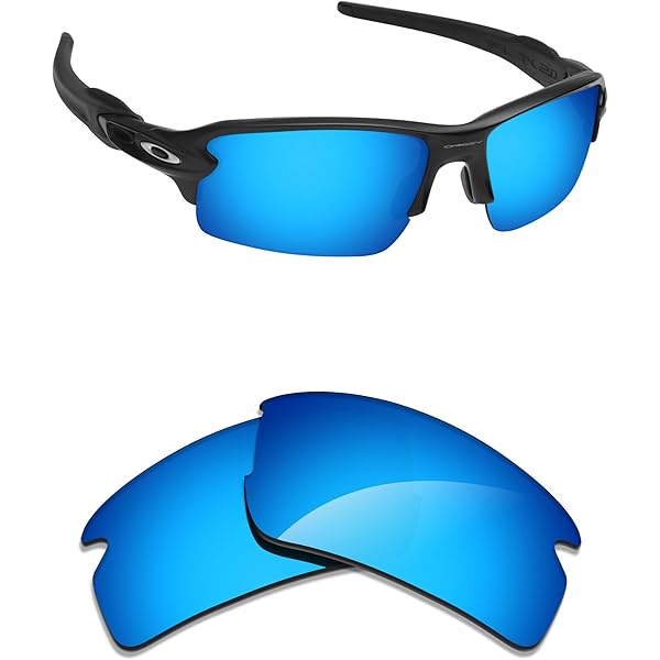 Amazon.com: Alphax Ice Blue Polarized Replacement Lenses for