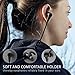 Bluetooth Headphones - Wireless Headphones - Best Sports Earphones - Sweatproof Wireless Bluetooth Sports In Ear Earbuds for Gym 10 Hour Battery Noise Cancelling Headsets With Powerful Magnets(black)