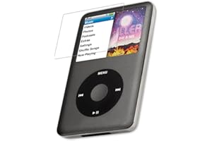IQShield Screen Protector Compatible with Apple iPod Classic (160GB) LiquidSkin Anti-Bubble Clear TPU Film