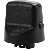 HIMARKLIF Improved Keyless Ignition Start Knob Handle &amp; Insert Backing Holder Ignition Key Knob Push Turn Switch Compatible with Mitsubishi Lancer Outlander Replace# 4408A031 4408A167