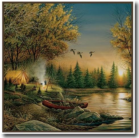 Amazon Com Blonder Duck Hunting Shower Curtain Bathroom Lodge
