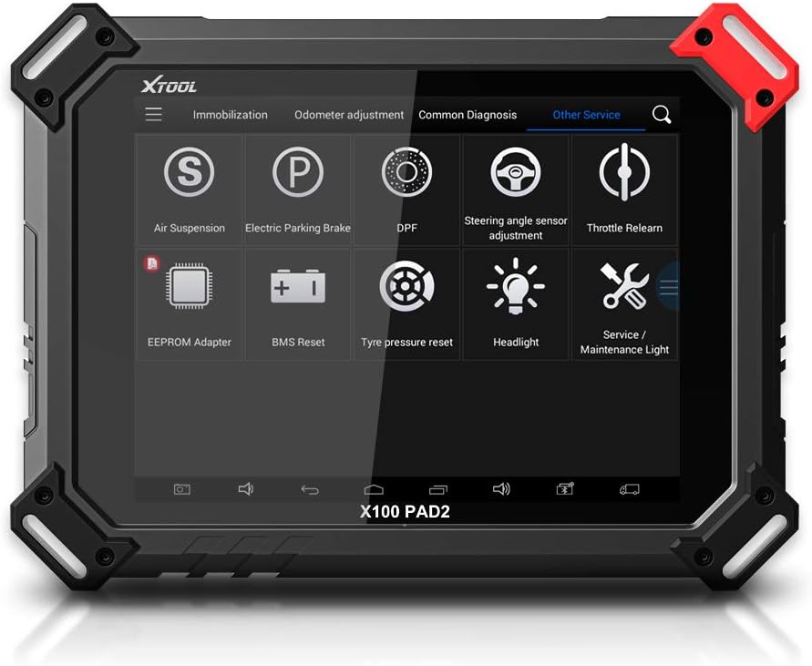 XTOOL X100 PAD 2 Diagnostic Tool Special Functions Expert Update