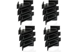 PIAOLGYI 12 Pcs Tray Stackers for Harvest Right Freeze Dryer Accessories Compatible with Harvest Right Trays,Black(ONLY Tray Stackers)