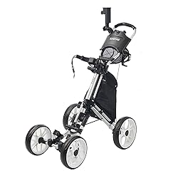 FLAGTAG Golf Push Cart 4-Wheels,Folding Golf
