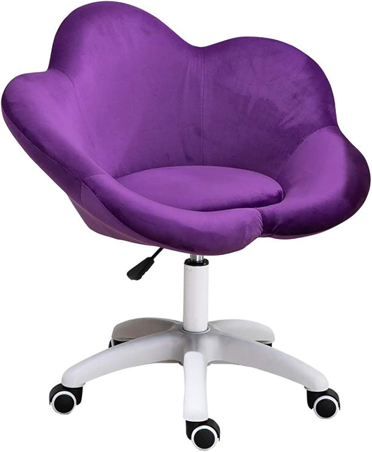 Yizc Terciopelo Silla de Oficina,Ergonómico Silla de Computadora Pétalo
