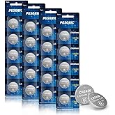 PGSONIC 20 Pack CR2450 3V Lithium Coin Battery