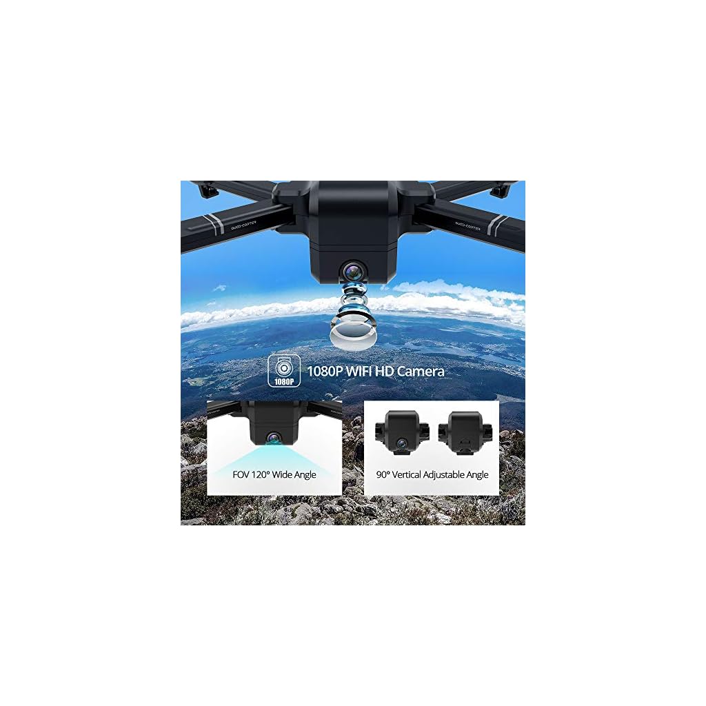 DEERC DE25 Drone with Camera 1080P HD Camera Drone FPV Live Video and