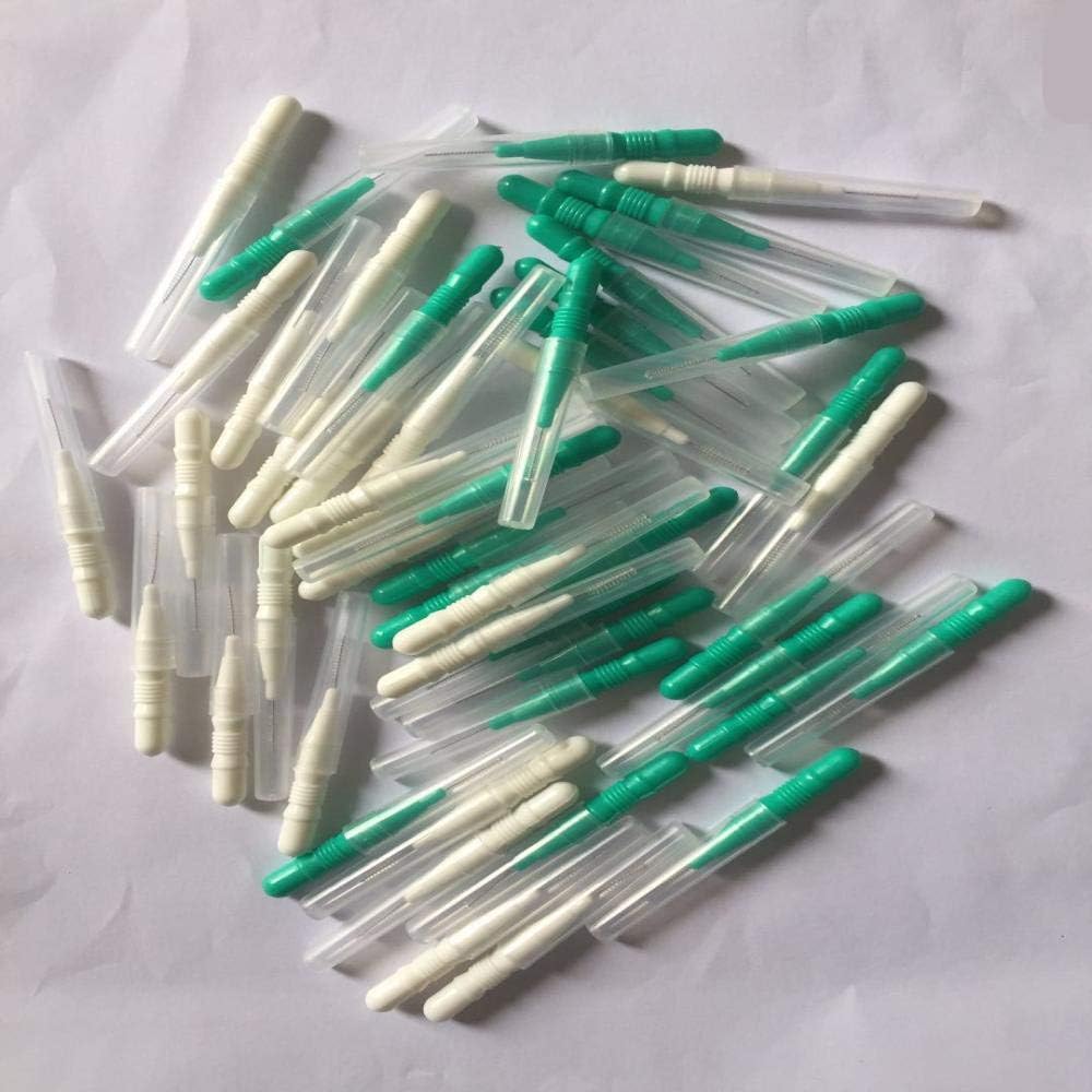 Interdental brush, dental floss stick with carrying case, oral cleaning