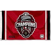 UGA Bulldogs 2022 College Football National Champions 3x5 Grommet Flag