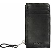 AllSaints Men's Isamu Zipped Card Holder Black One Size