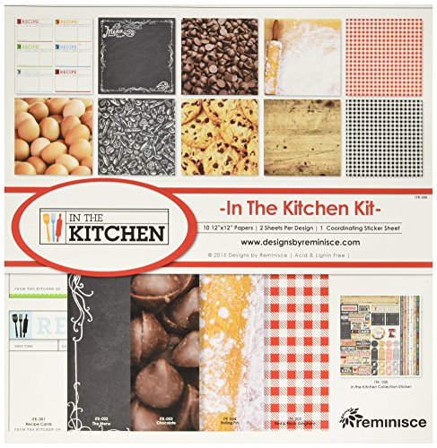 Reminisce ITK-200 In the Kitchen Collection Kit, 12" by 12", Multicolor