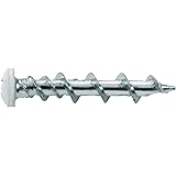 Hillman 385390 WallDog Self-Drilling Pan Head Phillips, 3/16-Inch by 1-1/4-Inch, Chrome