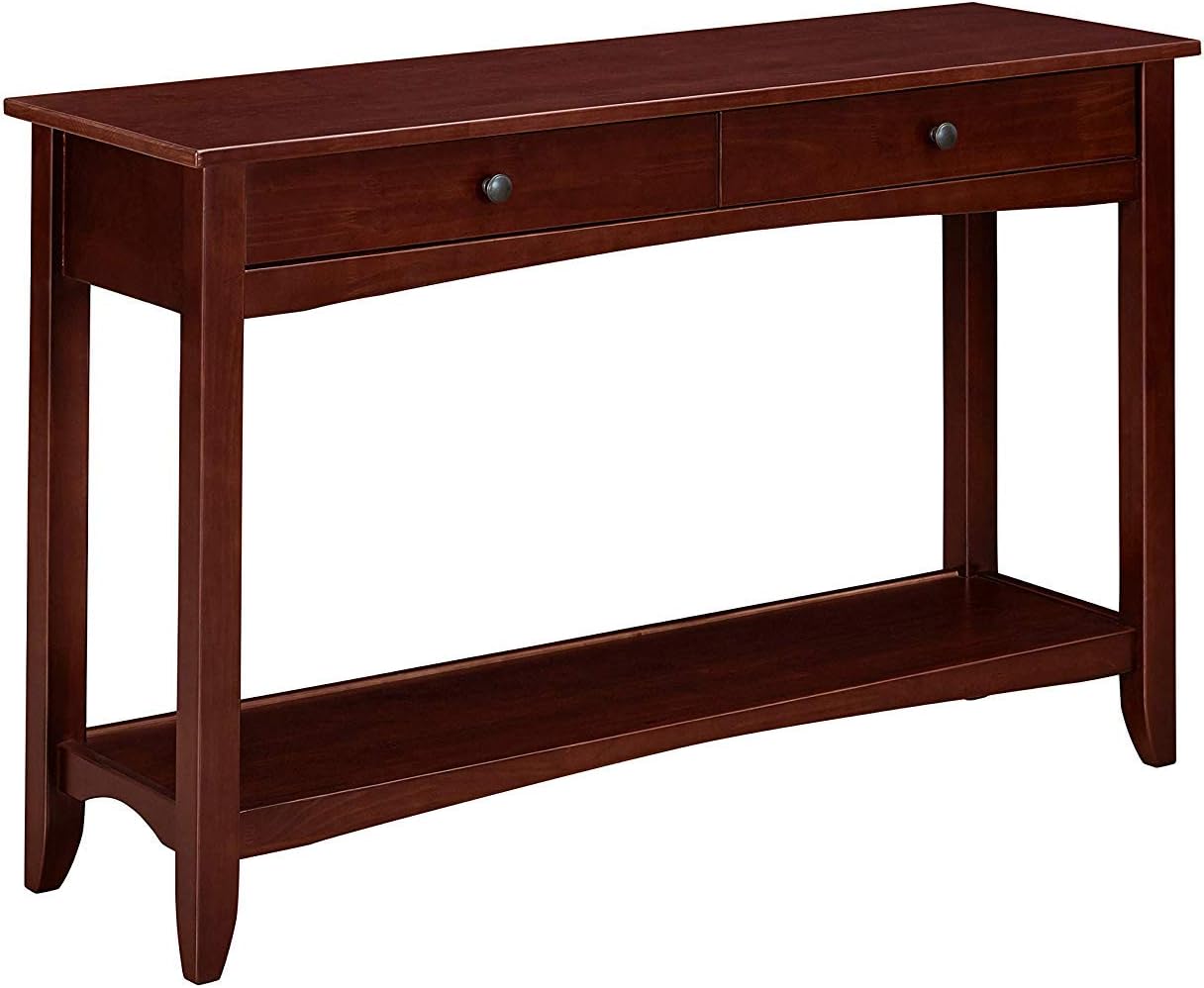 Best console table with shelves metal