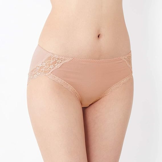 Amazon Co Jp ベルメゾン ショーツ レディース 綿混 バックレース レギュラーショーツ ソフトピンク S 服 ファッション小物