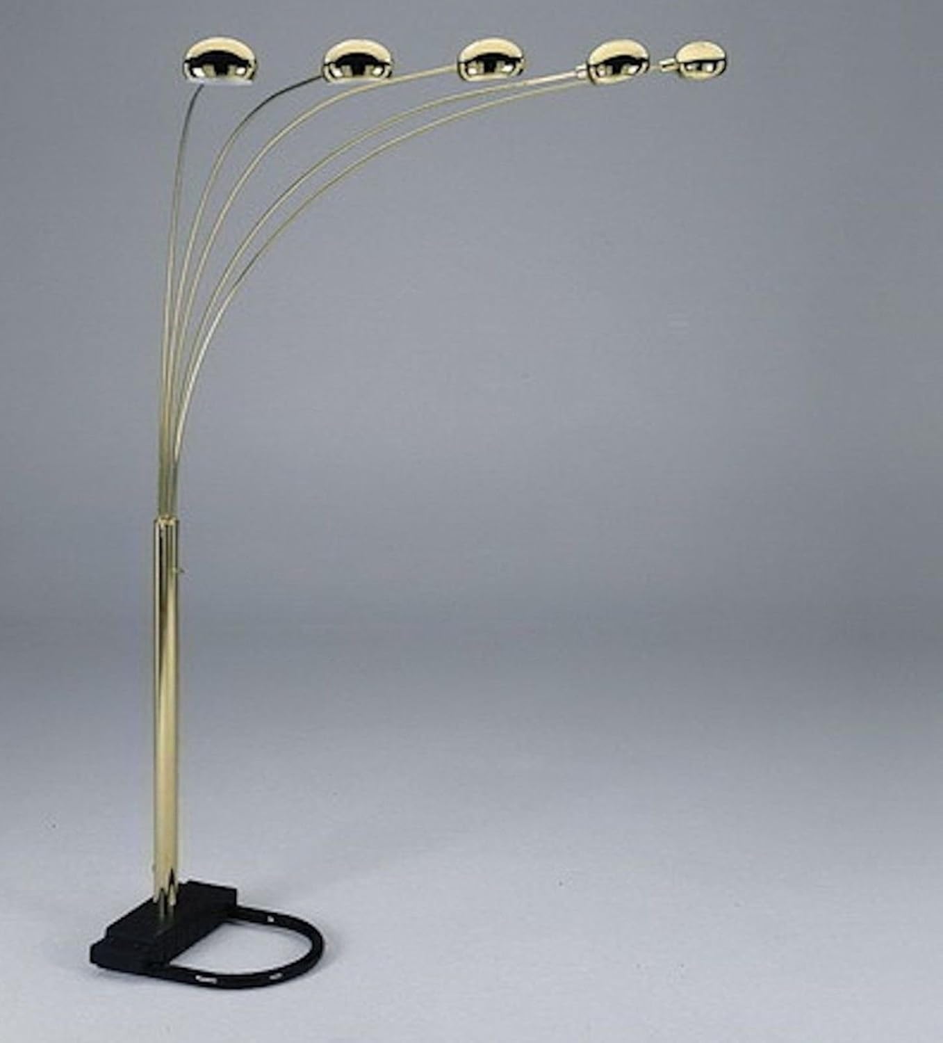 Spider Arc Arm Sofa Sectionl Floor Lamp Black Amazon Com