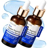 Blue Copper Peptide Bakuchiol EGF Serum + 12 Multi Peptides, 2 Pack | 2 Pack Firming Face Serum w/ GHK-Cu, Matrixyl 3000, Argireline, EGF, Niacinamide, Hyaluronic Acid &amp; Beta-Glucan, 2 x 1 Oz
