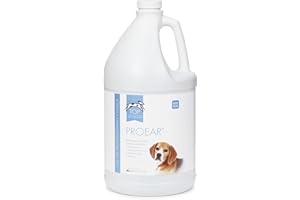 Top Performance ProEar Professional Medicated Ear Cleaners — Versatile and Effective Solution for Cleaning Dog Ears, Gallon