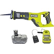 RYOBI ONE+ 18V Cordless Reciprocating Saw Kit with 4.0 Ah
