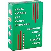 Santa Cookie Elf Candy Snowman Christmas Edition Holiday Card Game by Taco Cat Goat Cheese Pizza | Great for Stockings and White Elephant Gift | Fun for Kids, Teens, Adults, and Families | 2-8 Players