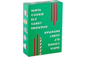 DOLPHIN HAT GAMES Santa Cookie Elf Candy Snowman Christmas Edition Holiday Card Game by Taco Cat Goat Cheese Pizza | Great for Stockings and White Elephant Gift | Fun for Kids, Teens, Adults, and Families | 2-8 Players