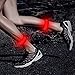 BSEEN LED Armbands - 2 Pack Light Up Armband, Reflective Running Gear, Glowing Running Lights, Sports LED Wristband for Runners, Joggers, Pet Owners, Cyclists (Red)