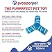 Prosper Pet Cat Tunnel - Collapsible 3 Way Play Toy - Tube Fun for Rabbits, Kittens, and Dogs - Aqua