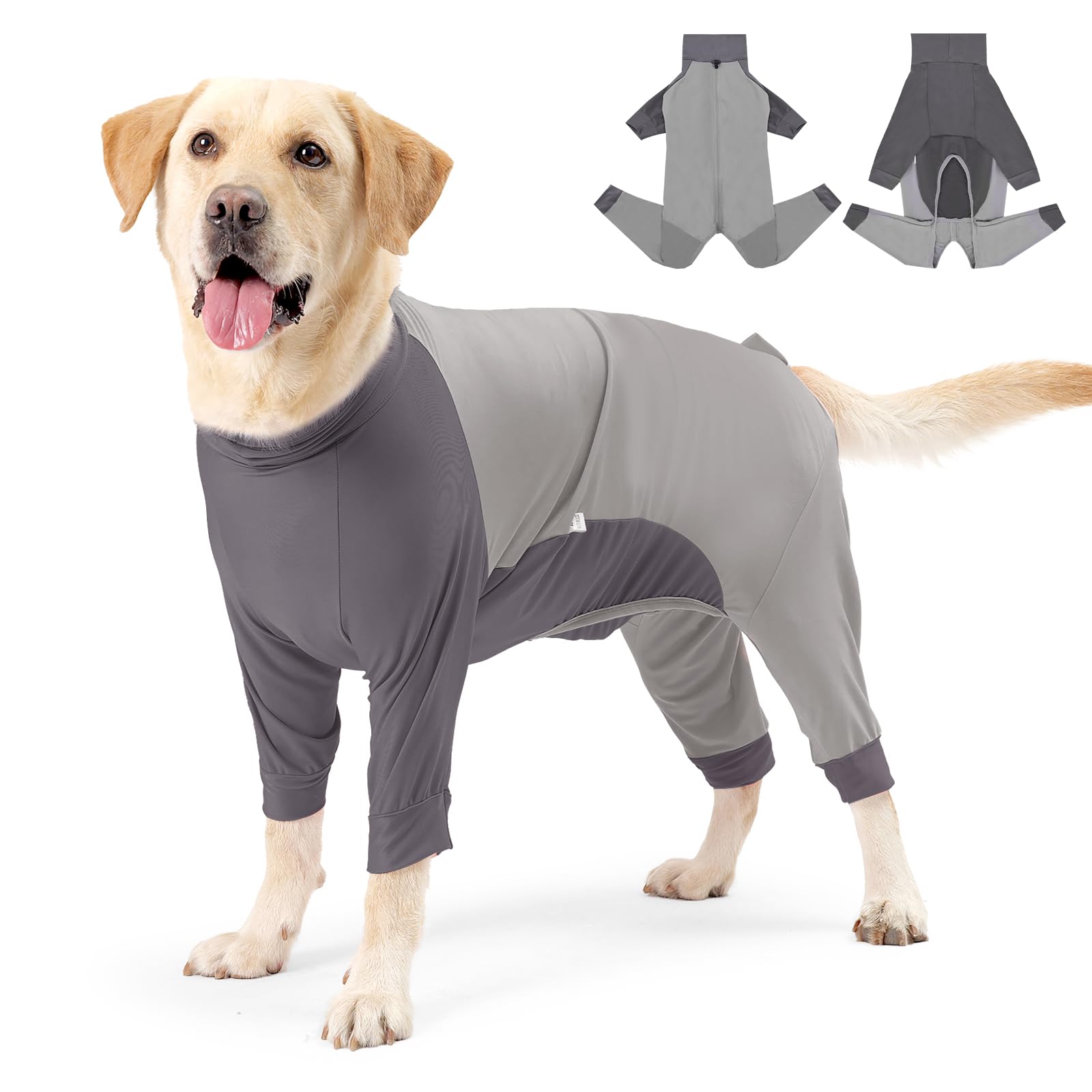 Photo 1 of Recovery Suit for Dogs Dog Surgery Suit, Dog Onesie After Spay Neuter for Female Dogs, Long Sleeve Dog Surgical Recovery Body Suits to Prevent Licking Shedding Cone Alternative