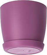 B2C Flower Pots 30 cm Violet Matt with Saucer Plant Planter 8 Sizes view 5