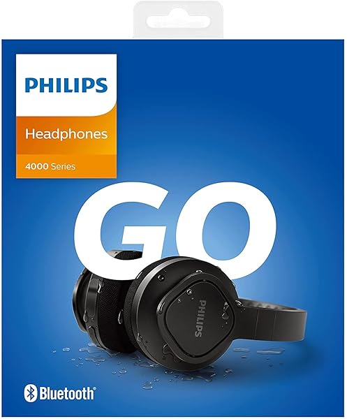 PHILIPS HEADPHONES/HEADSET WIRED & WIRELESS HEAD-BAND SPORTS USB, W128299144 (WIRELESS HEAD-BAND SPORTS USB TYPE-C BLUETOOTH BLACK)