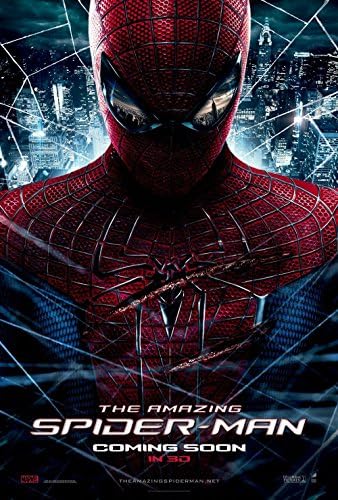 The Amazing Spiderman (2012) 13"x19" - Zoom - Borderless Movie Poster Marvel Andrew Garfield