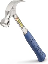 Estwing 16oz Claw Hammer Smooth Face Curved Claw Cushion Grip Blue USA view 1