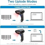 NETUM NT-1228BC Bluetooth CCD Barcode Scanner 1D Imager USB Wireless view 4