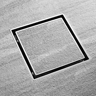 Pure Copper Invisible Floor Drain Large Flow Bathroom Deodorant