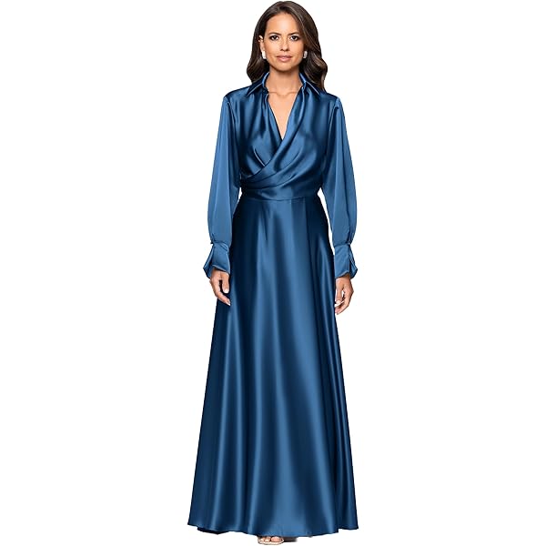 v neck midi dress for women Boden Women's Mia V-neck Jersey Midi Dress in Blue